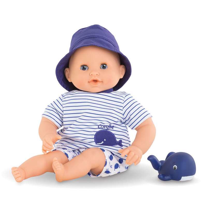 Premier poupon de bain marin bleu Corolle