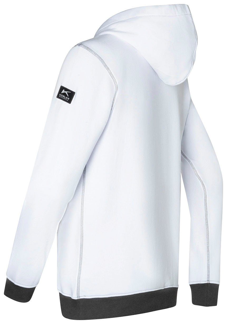 Kübler Hoodie PULSE HANDCRAFT Troyer (Set) inkl. Cap