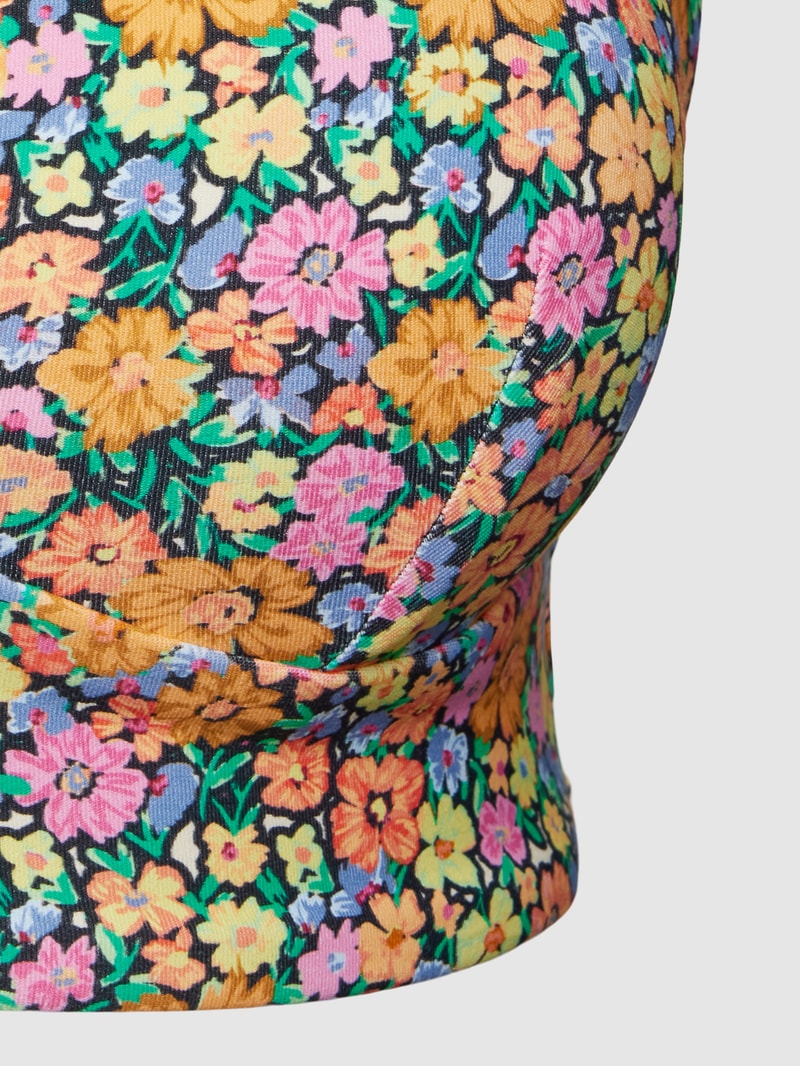 Bikini-Oberteil mit breiten Trägern Modell 'AFTERGLOW DITSY' in beige
