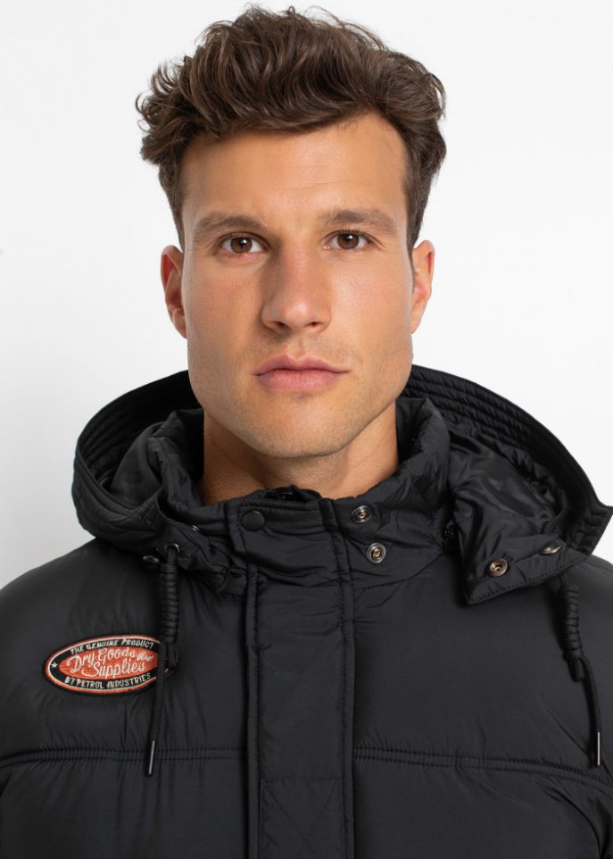 Outdoorjacke mit Kapuze
