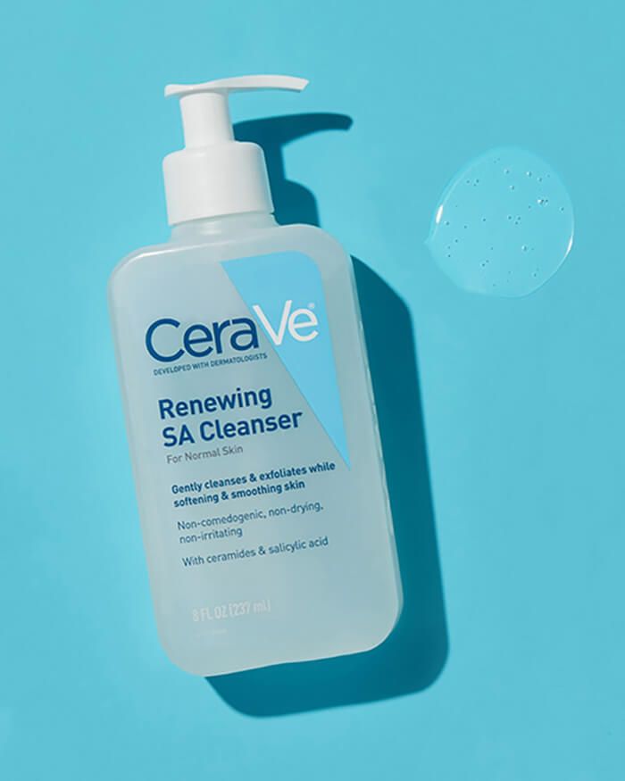 Nettoyant moussant à l'acide salicylique Renewing SA pour une peau lisse