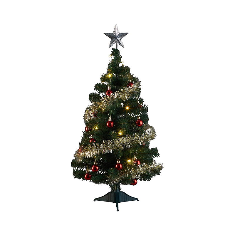 Home Skrim mini juletre 60 cm, 20 LED-lys