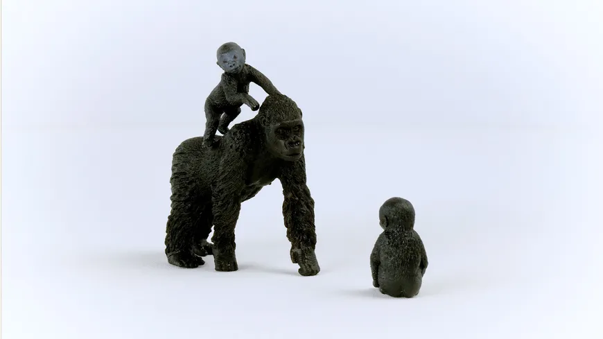 Schleich 42601 - Wild Life - Flachland Gorilla Familie