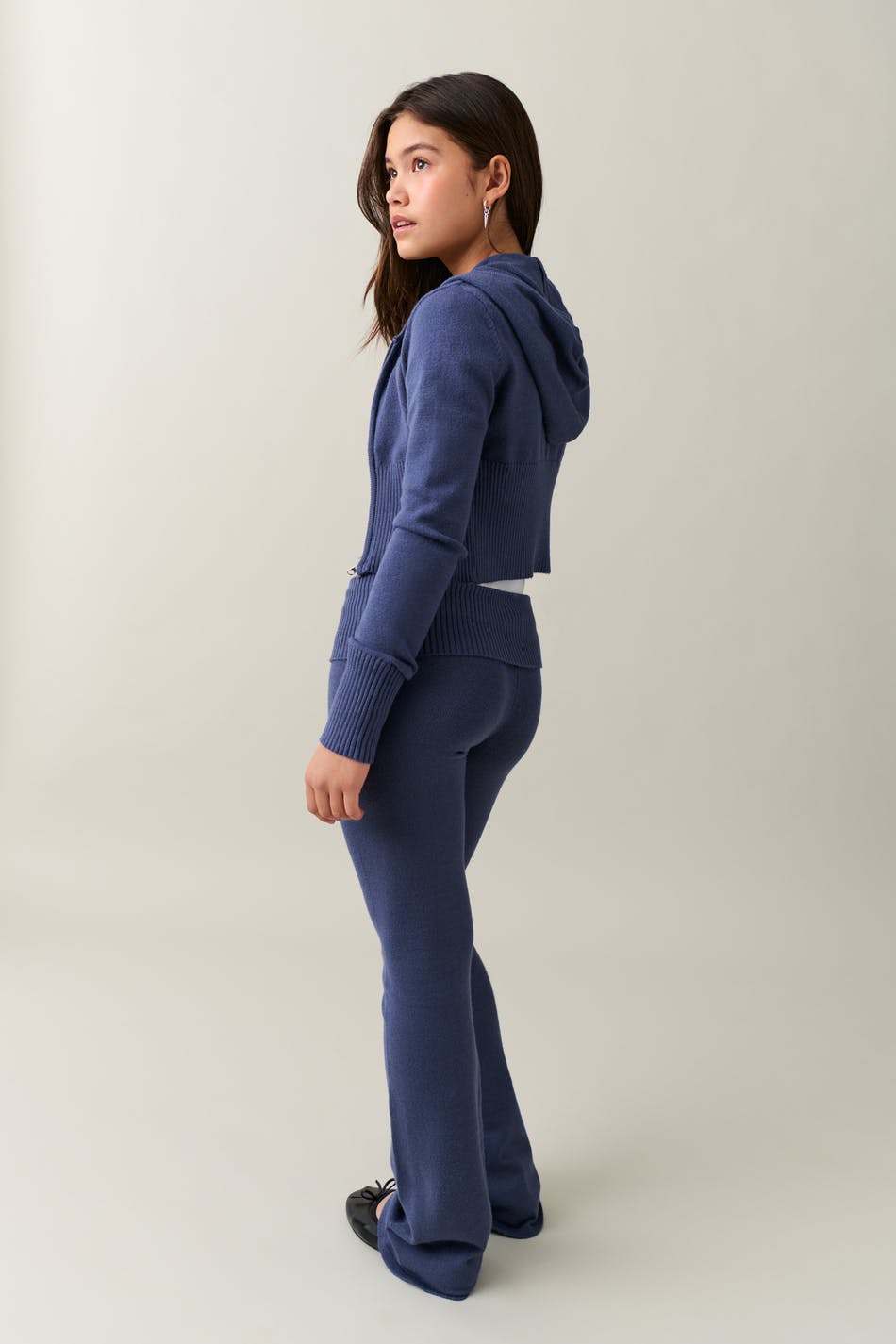 Knitted yoga pants