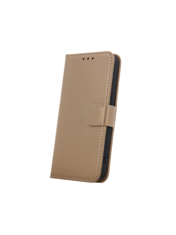 COFI 1453 Smart Classic Magnet Hülle Standfunktion kompatibel mit iPhone 16 Pro Max Gold in Gold günstig kaufen XL
