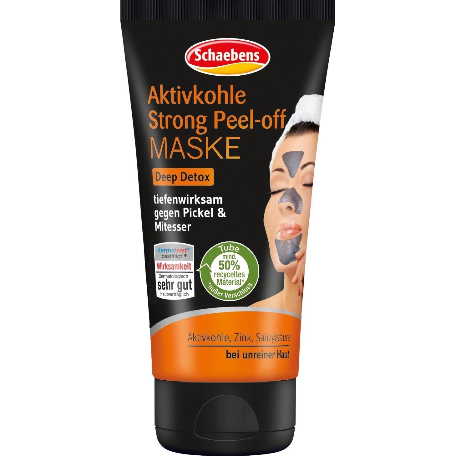 Aktivkohle Strong Peel-Off Maske