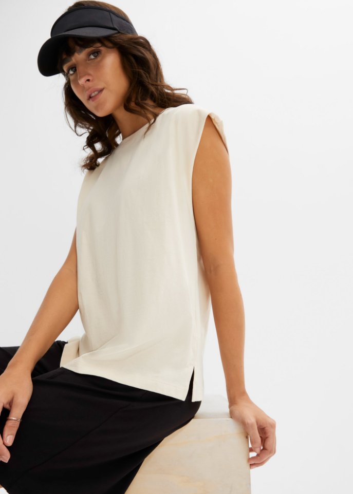 Shirt mit verstärkter Schulter
