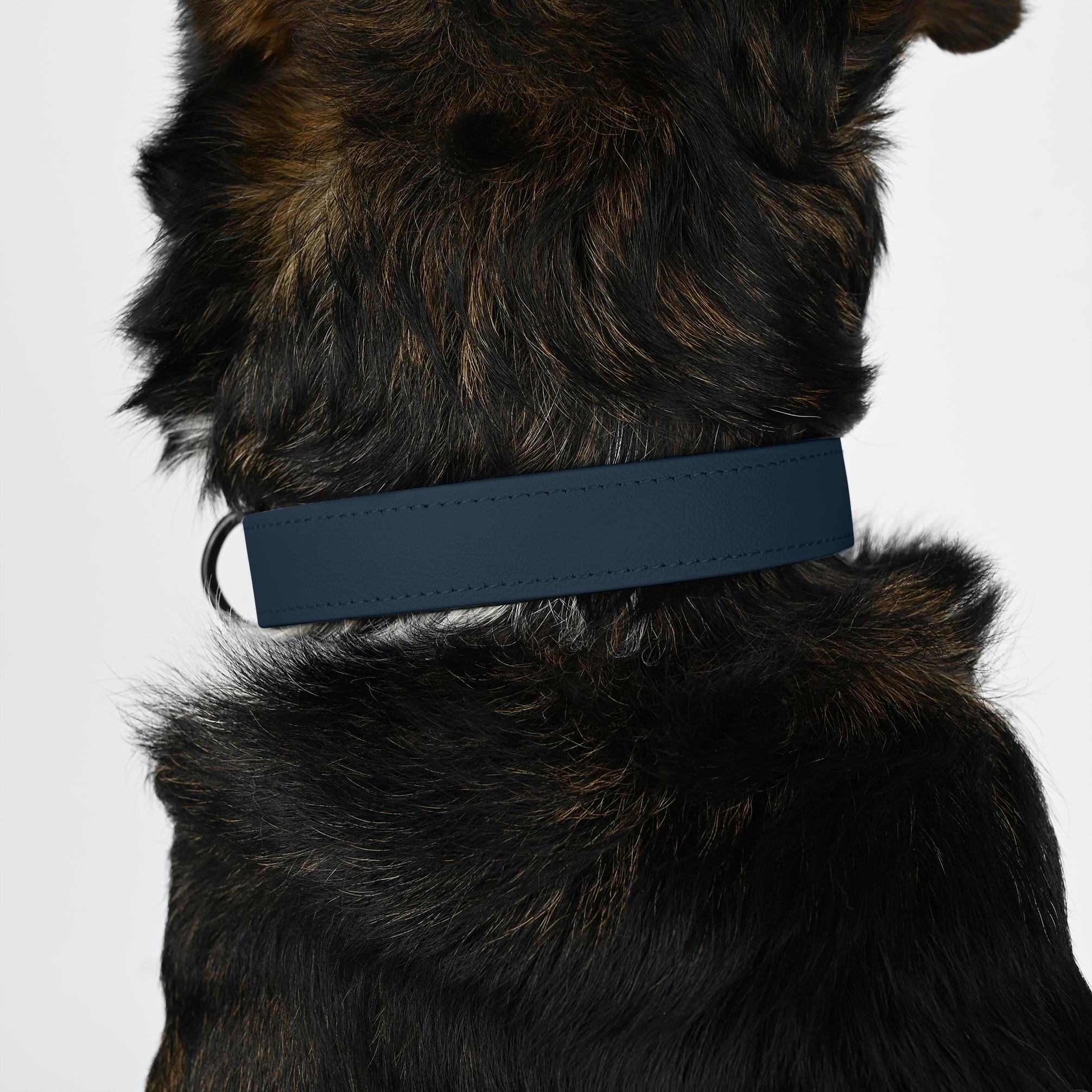 THE DOG IDEA Hundehalsbänder THE DOG IDEA Biothane Halsband Navy neon gelb XS