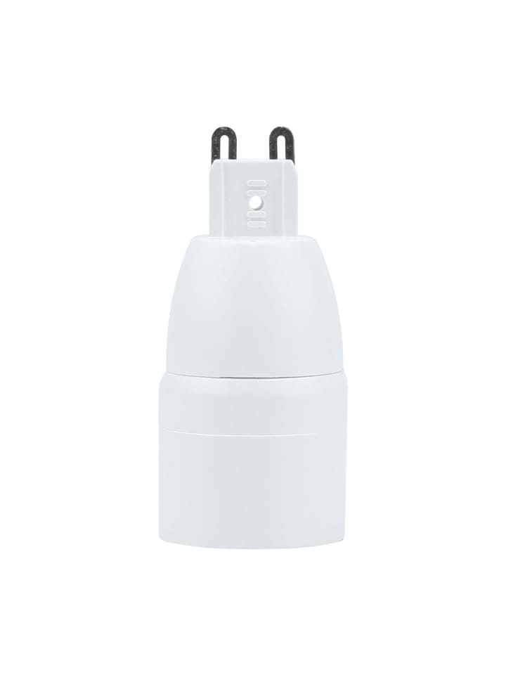 Intirilife 4er Set Lampenadapter E40 auf E27 in WEISS günstig kaufen onesize
