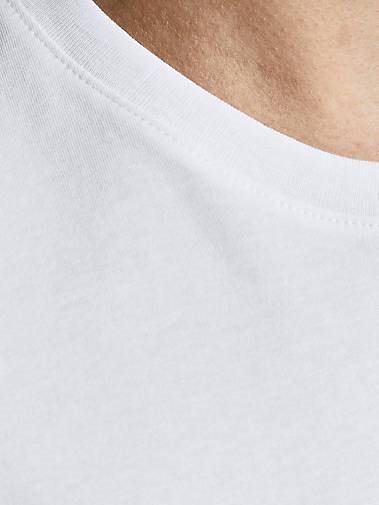 JACK & JONES T-Shirt JJEORGANIC BASIC TEE O-NECK 5PK 5er Pack