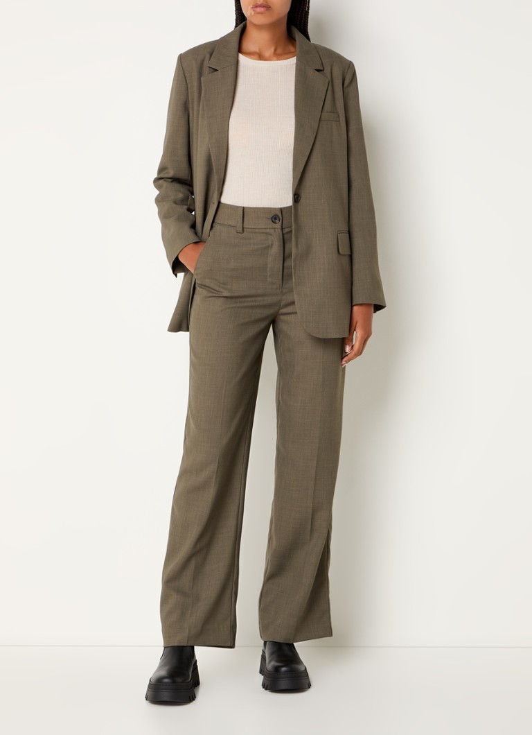 Pantaloni a vita alta e vestibilità ampia di Modström Gale con tasche laterali.