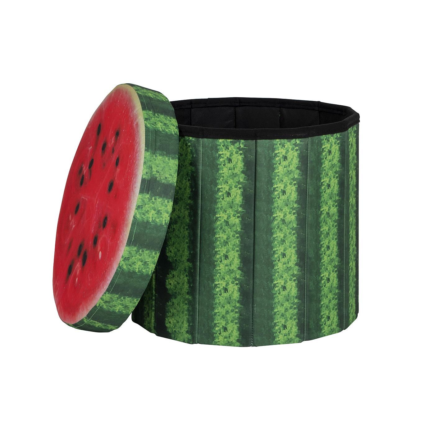 Bo-Camp Ottomane Wassermelone Sitzhocker