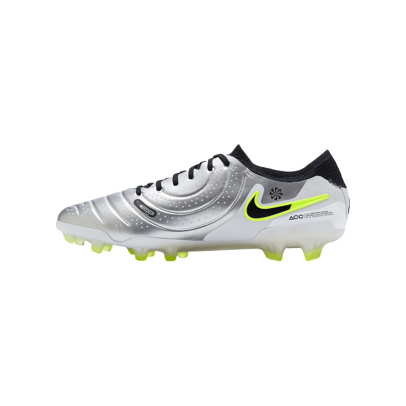 Nike Tiempo Legend X Elite FG Mad Voltage Silber Schwarz F001