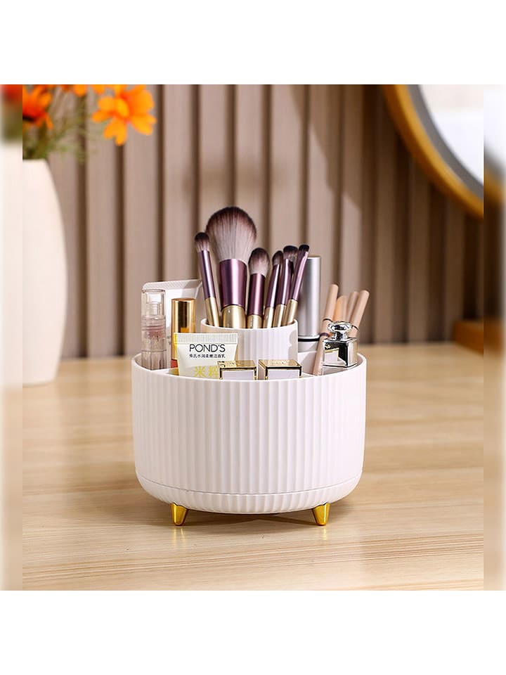 Joybos Makeup-Organizer in Weiß - (H)12,5 x Ø 15 cm günstig kaufen onesize