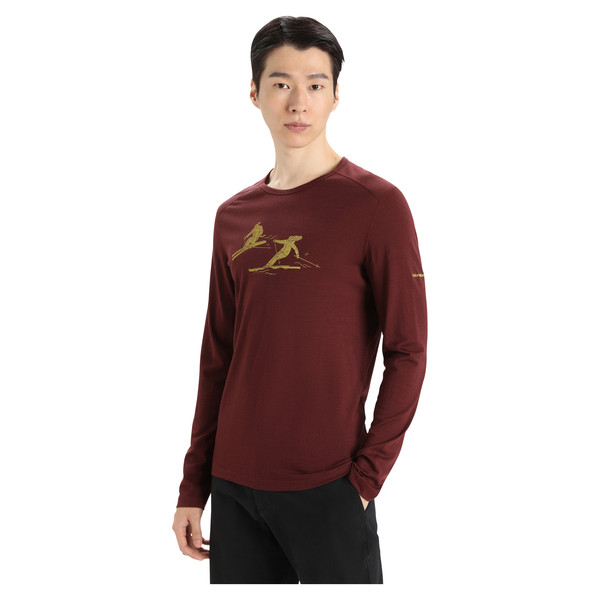 200 OASIS LS CREWE LAST RUN Herren - Funktionsshirt