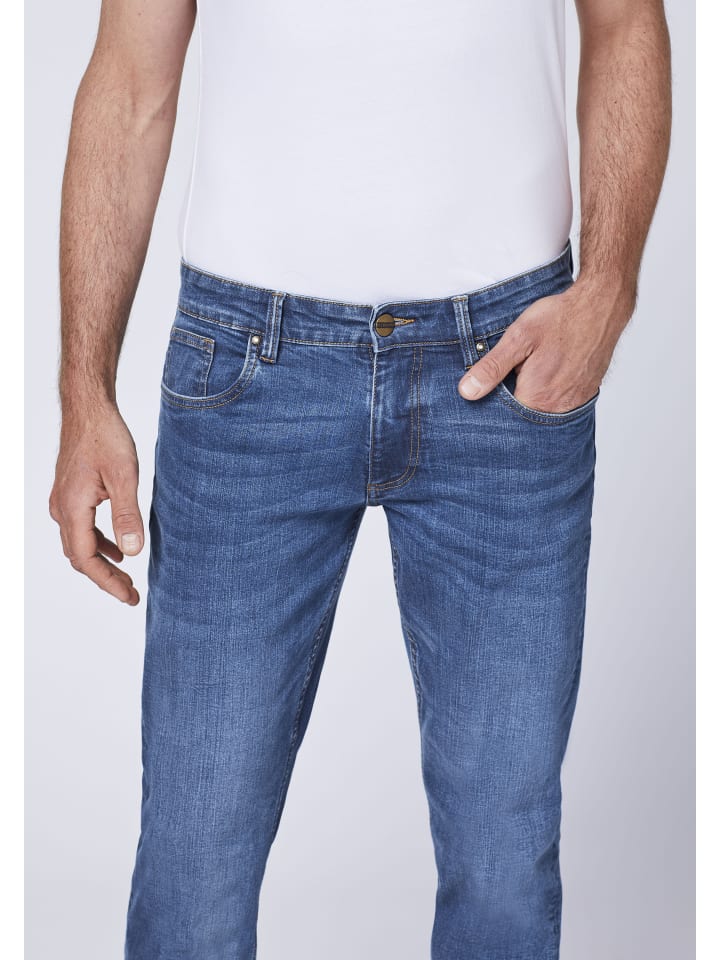 Oklahoma Jeans Jeans in Blau günstig kaufen