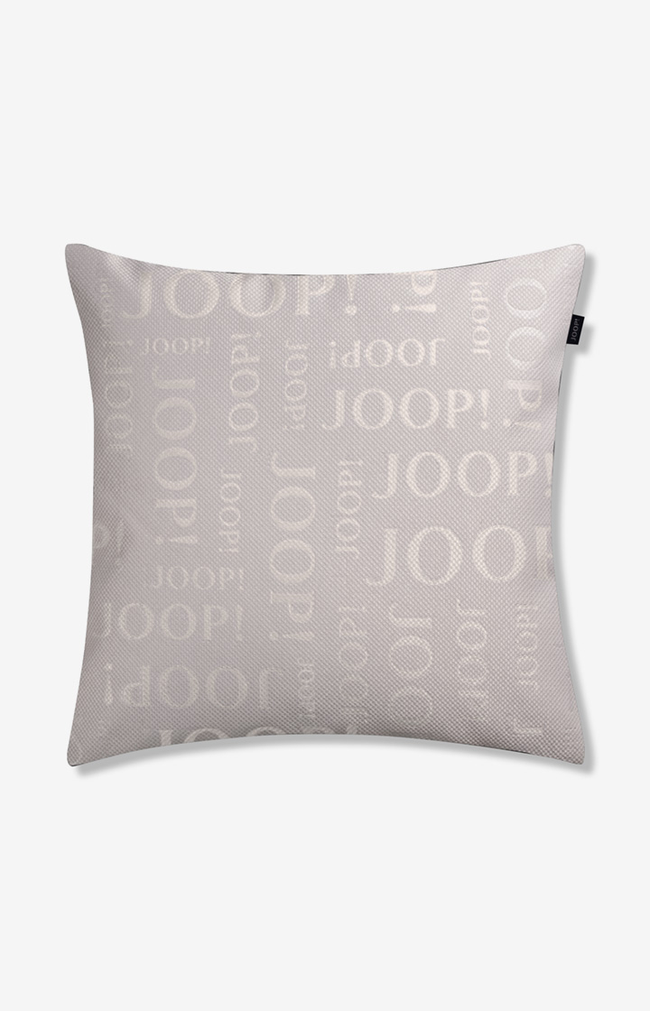 Kissenhülle JOOP! LABEL (40 x 40 cm), Silber - im JOOP!