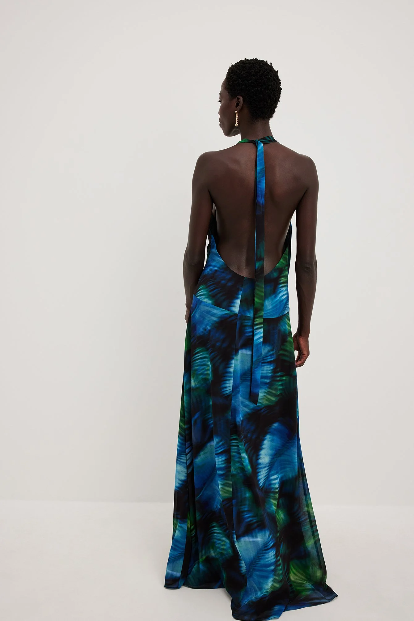 Neckholder Maxikleid