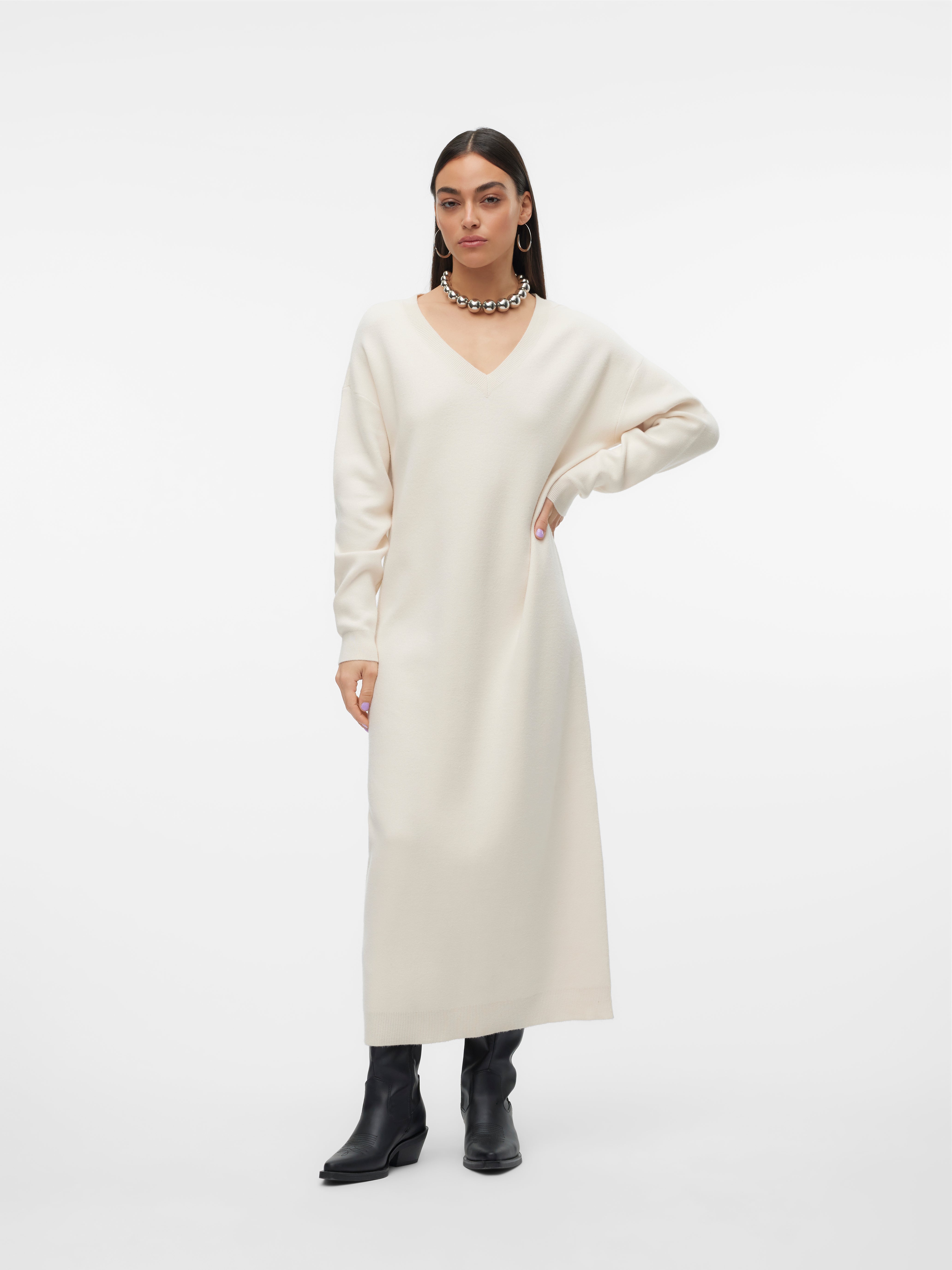 VMGOLD Langes Kleid