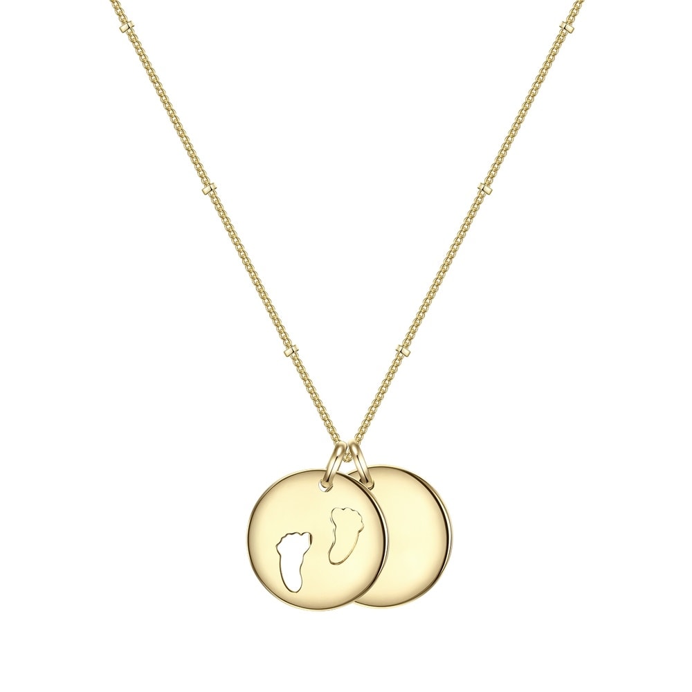 Glanzstücke München Collier en argent empreinte Argent sterling en Or jaune collier