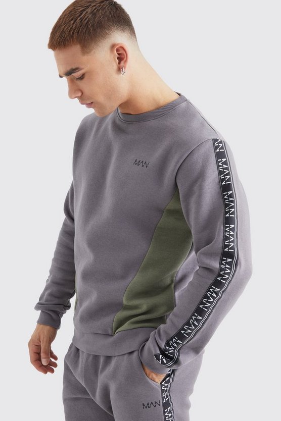 Man-Dash Colorblock Trainingsanzug