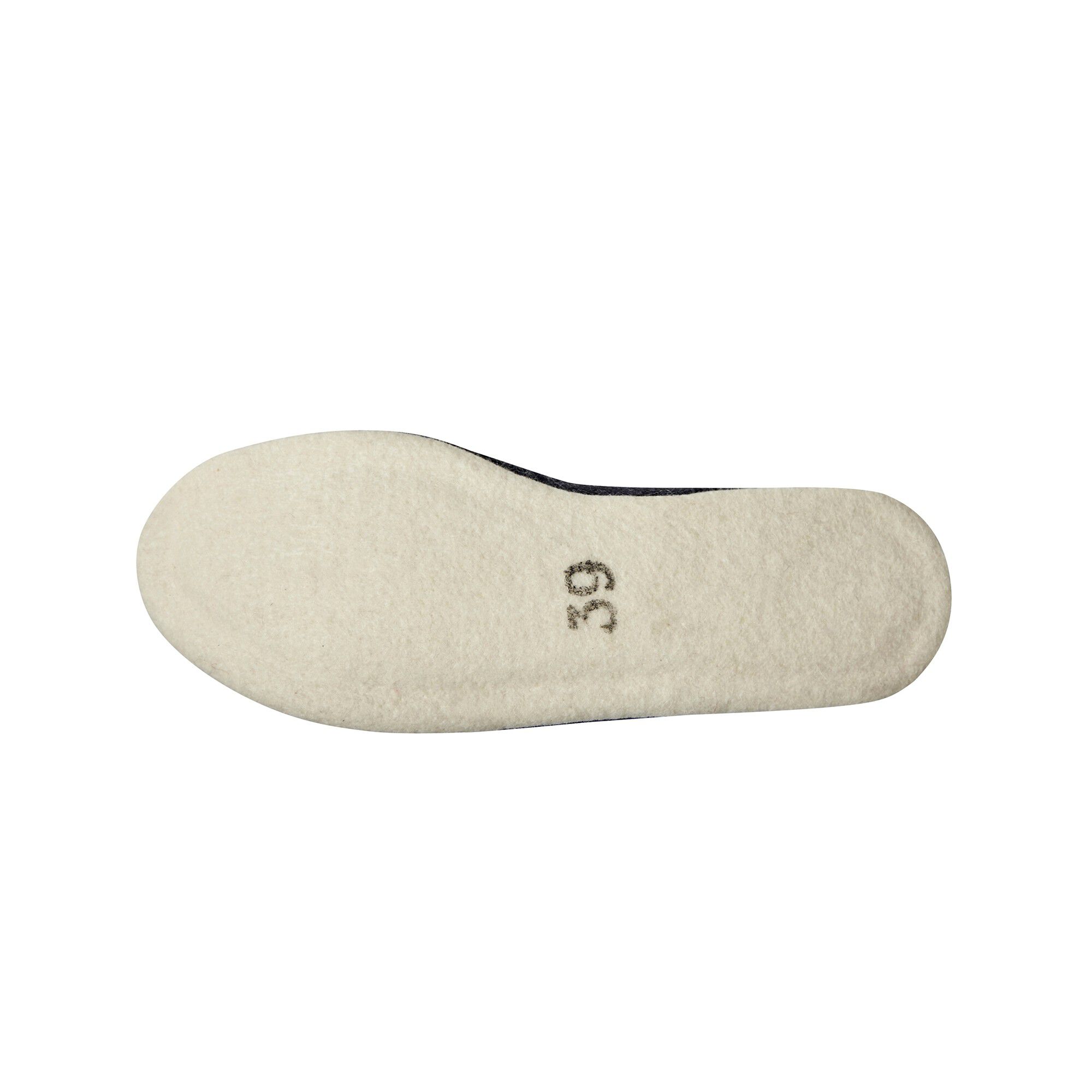 Charentaises homme silencieuses fourrées laine