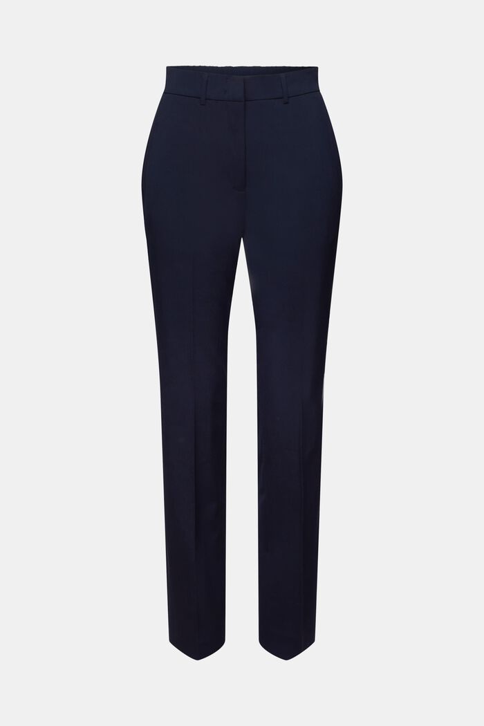 Gerade geschnittene Hose aus Crêpe