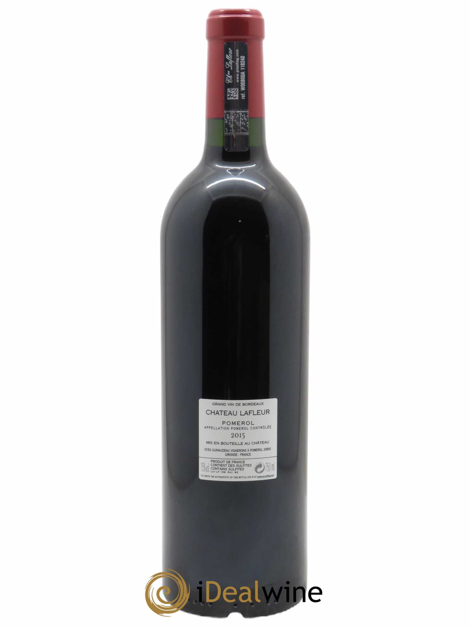 Château Lafleur (CBO à partir de 6 BTS) 2015 - Lot de 1 Bouteille