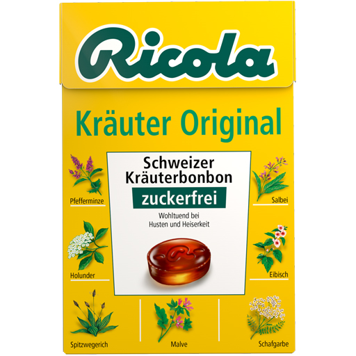 RICOLA o.Z.Box Kräuter Bonbons  50 g  Bonbons