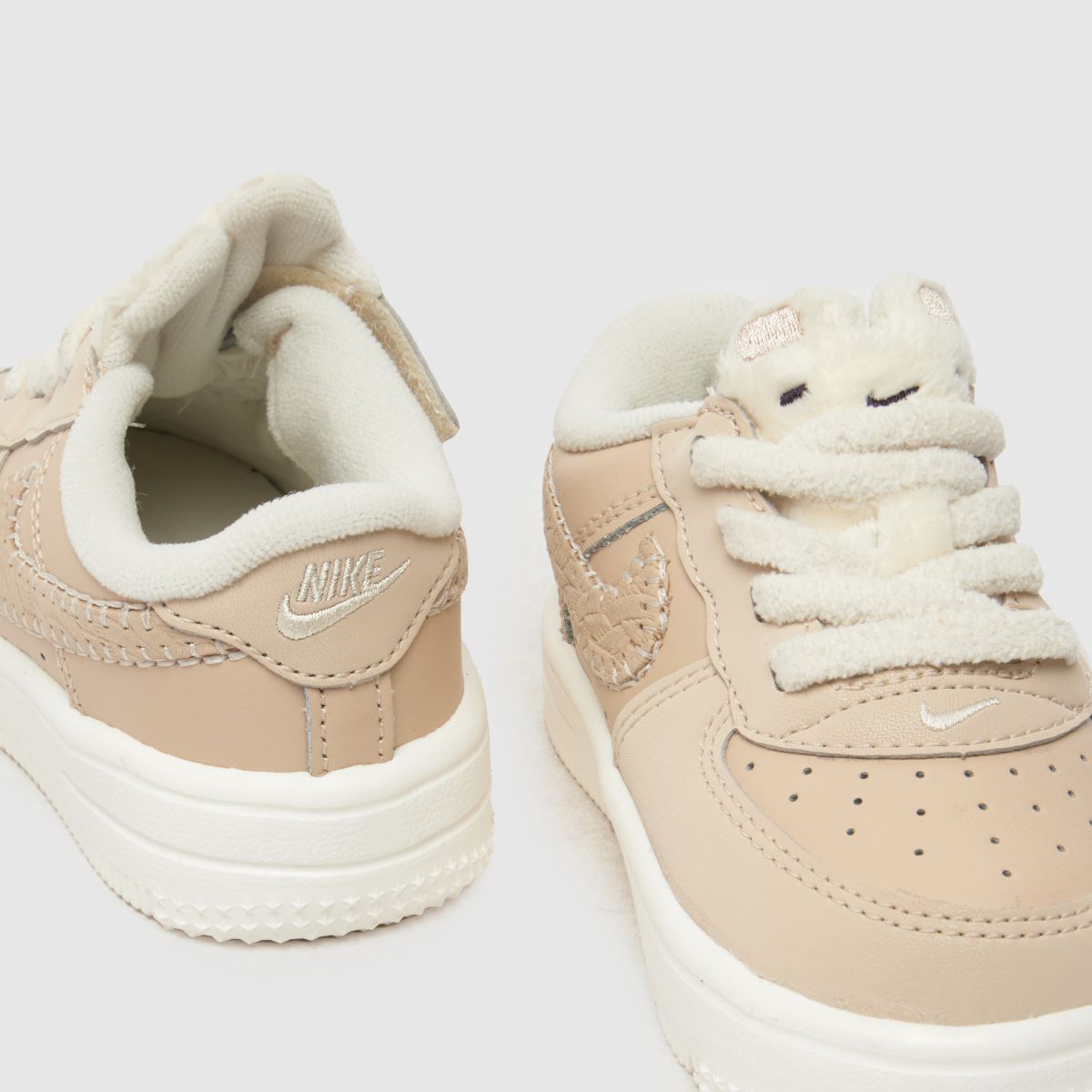 Nike Air Force 1 Low Easy On kisgyermek cipő bézs színben