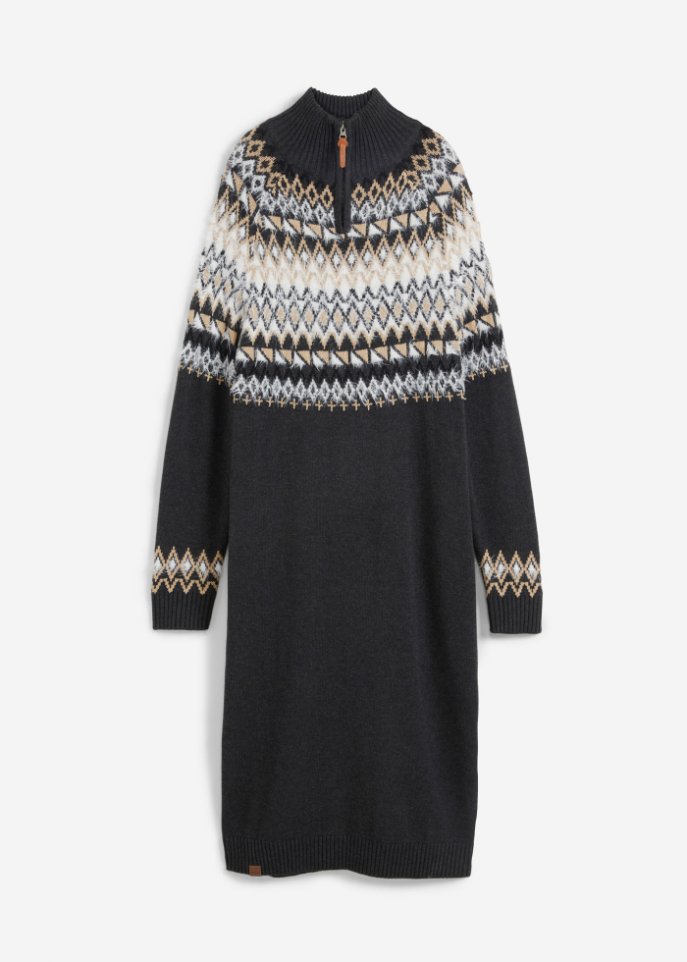 Norweger-Strickkleid