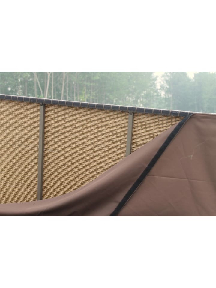 Landwood Furniture   Kissenbox RALF aus Polyrattan in Farbe Mocca günstig kaufen onesize