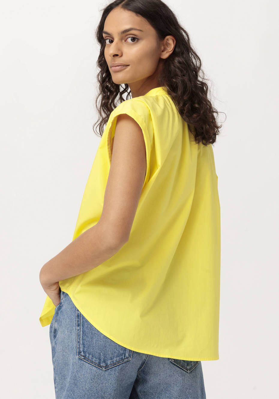 Bluse aus reiner Bio-Baumwolle