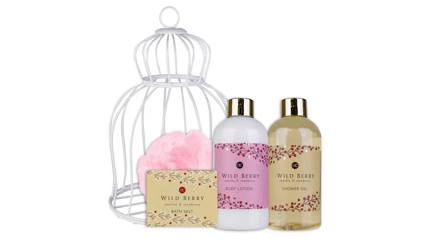 Accentra Badeset Wild Berry Geschenkpackung