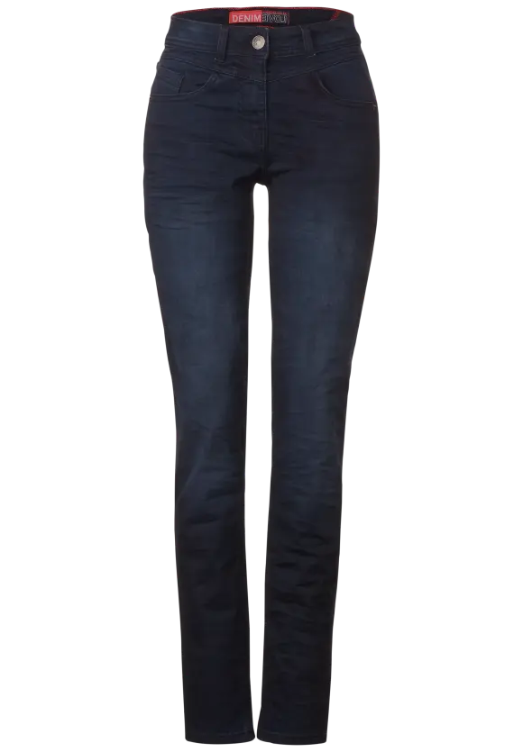 CECIL Blaue Loose Fit Jeans