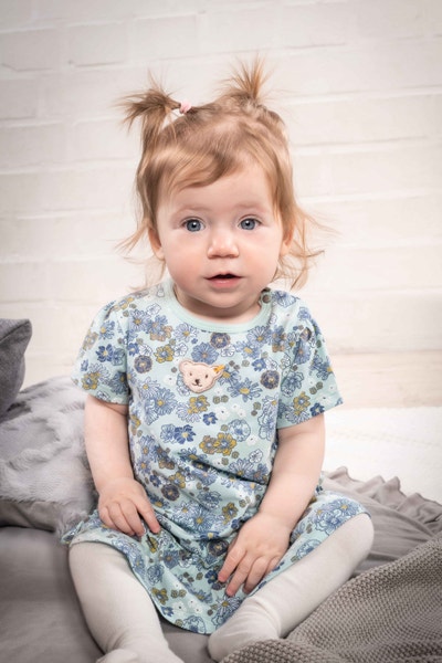 Kleid, hellblau für Mädchen
