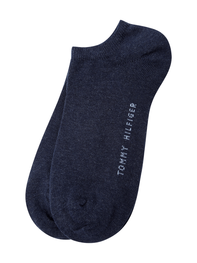 Sneakersocken im 2er-Pack in blau