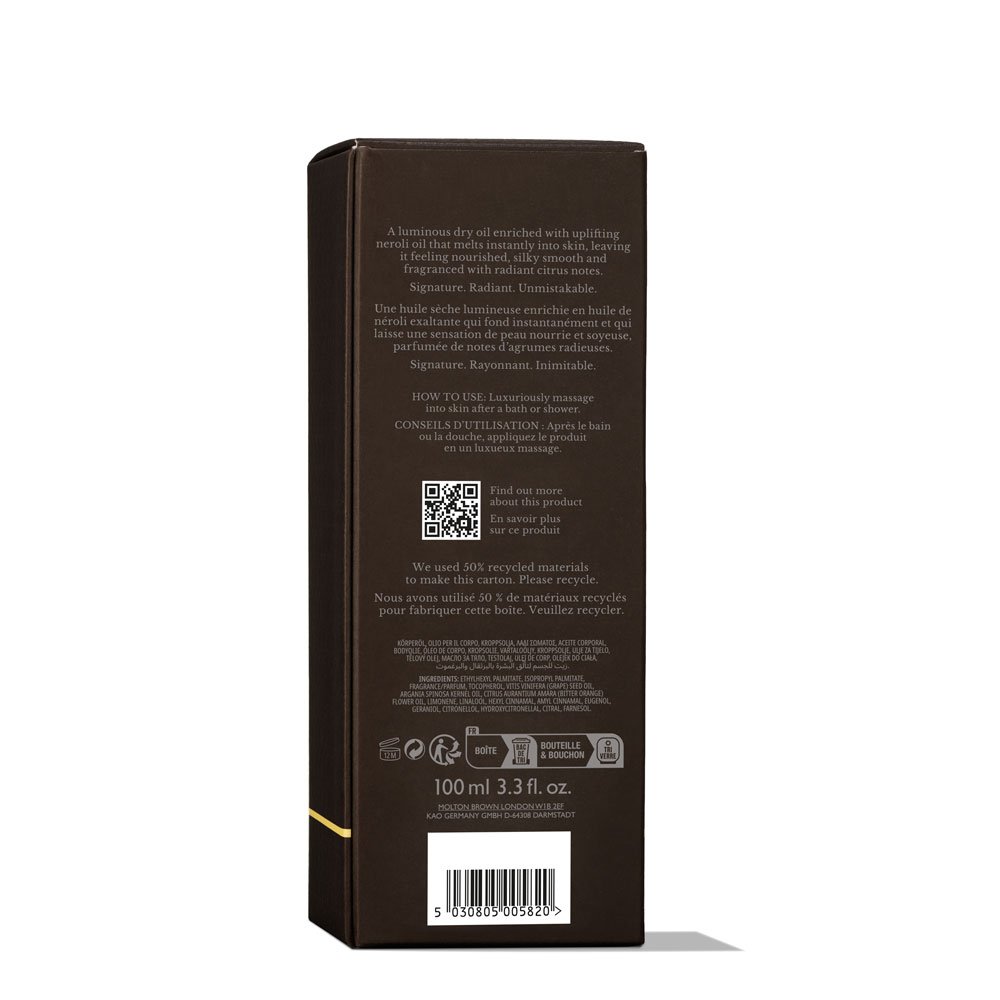 Molton Brown Orange & Bergamot Radian Body Oil