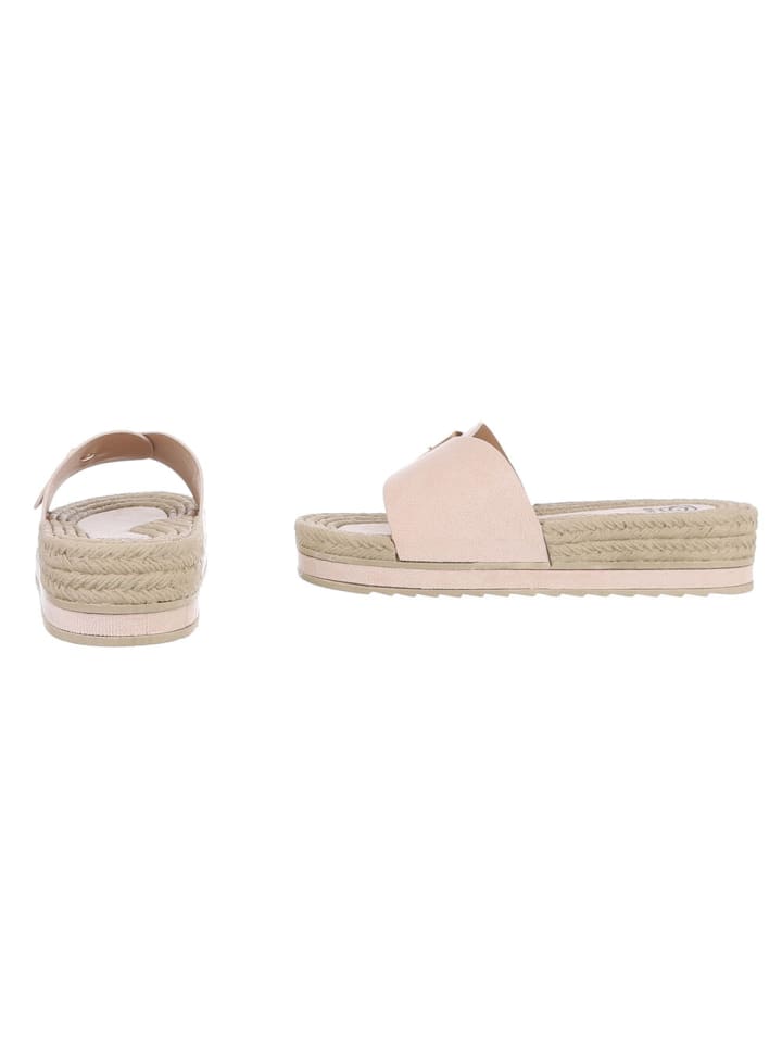 Ital-Design Sandale & Sandalette in Beige günstig kaufen