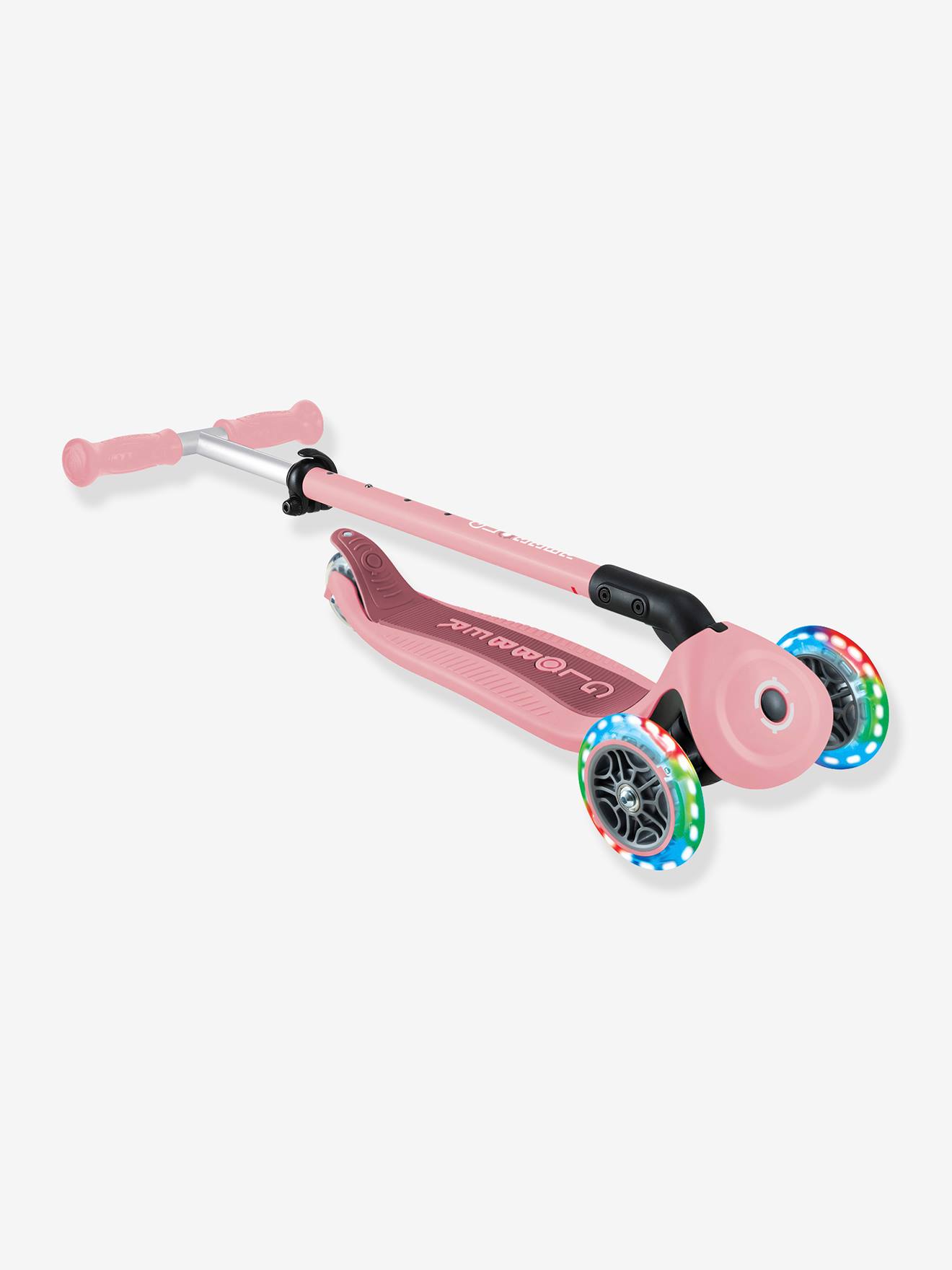 Globber 3-in-1-Fahrzeug Go Up Active Lights GLOBBER - hellrosa