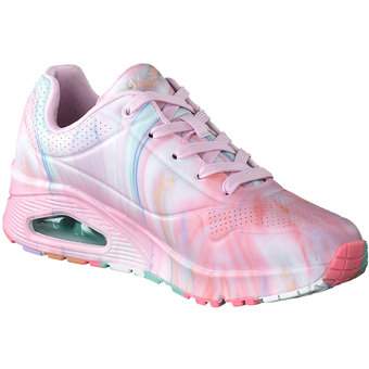 Skechers Uno Like Water Sneaker in rosa