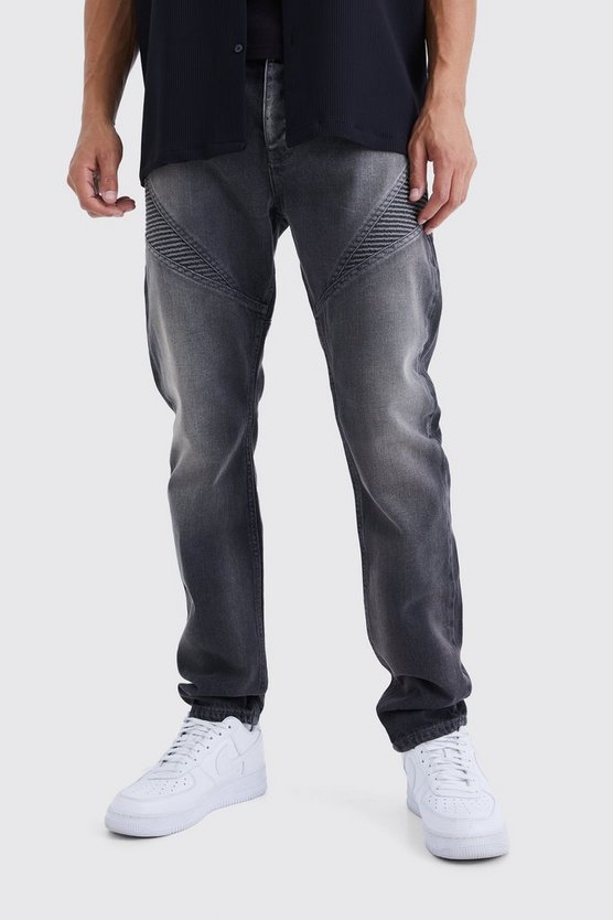 Tall Slim-Fit Bikerjeans
