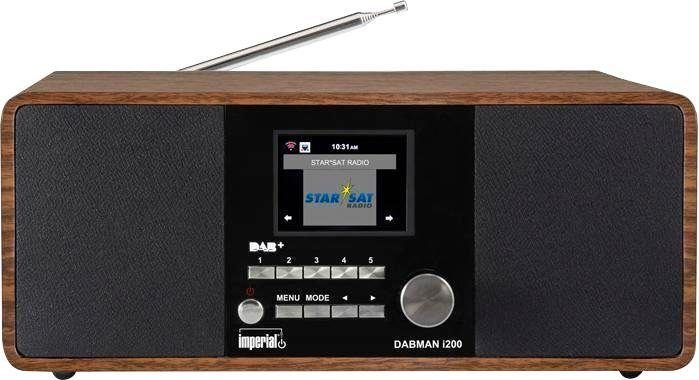 IMPERIAL by TELESTAR DABMAN i200 Digitalradio (DAB) (Digitalradio (DAB), FM-Tuner, Internetradio, UKW mit RDS, 20 W)