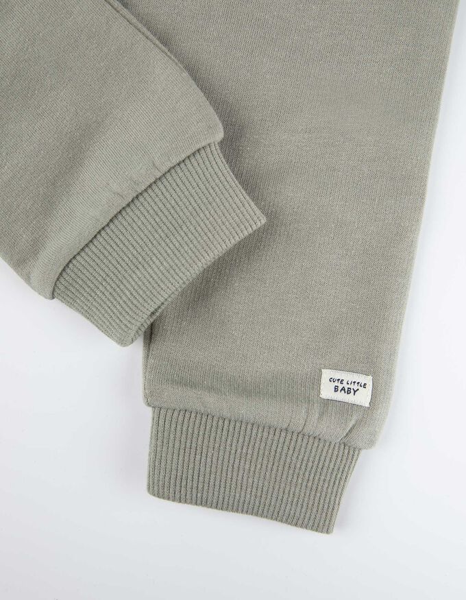 Set aus Sweatjacke Hose und T-Shirt - Print