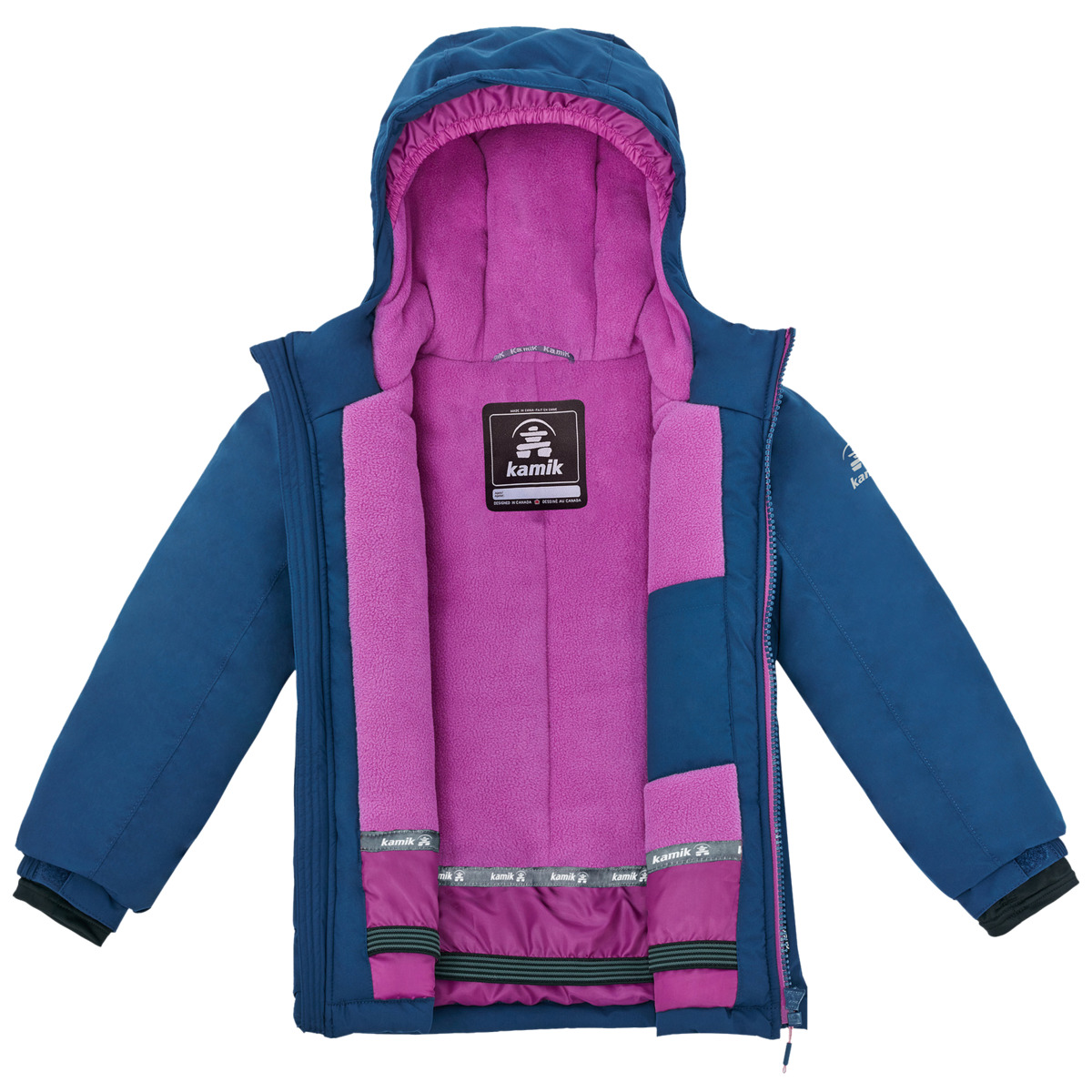 Kamik EFFIE Winterjacke dunkelblau