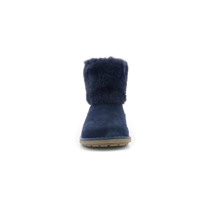 Boots cuir croute cuir Stelie