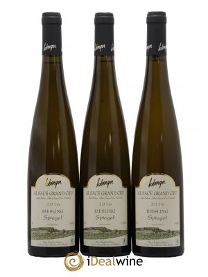 Alsace Riesling Grand cru Spiegel Domaine Loberger 2016 - Lot de 3 Bouteilles