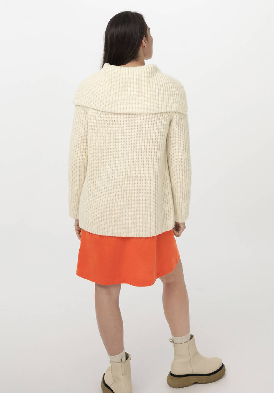 Strickjacke aus reiner Merinowolle