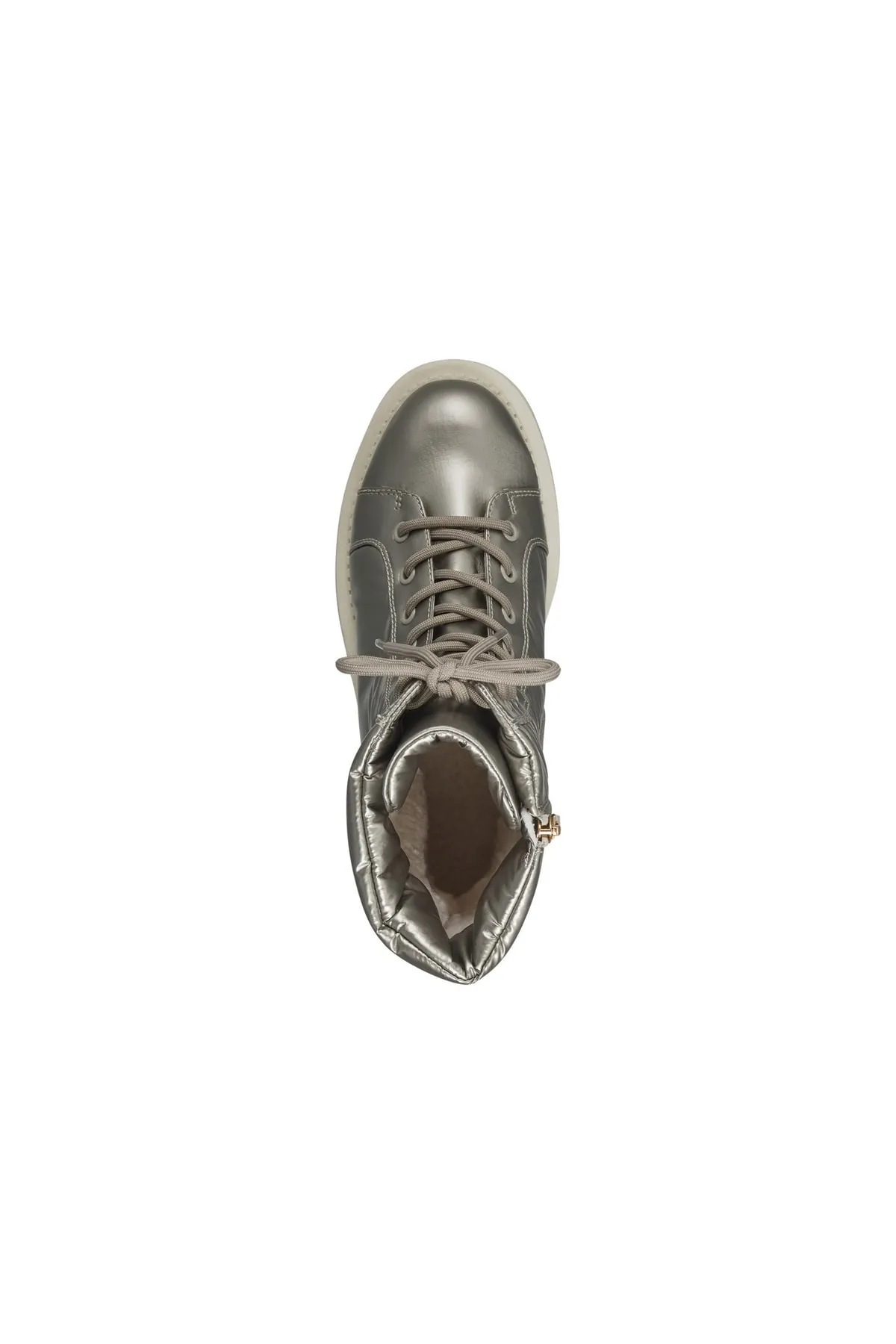 Tamaris  Stiefelette - Silberfarben - Flacher Absatz