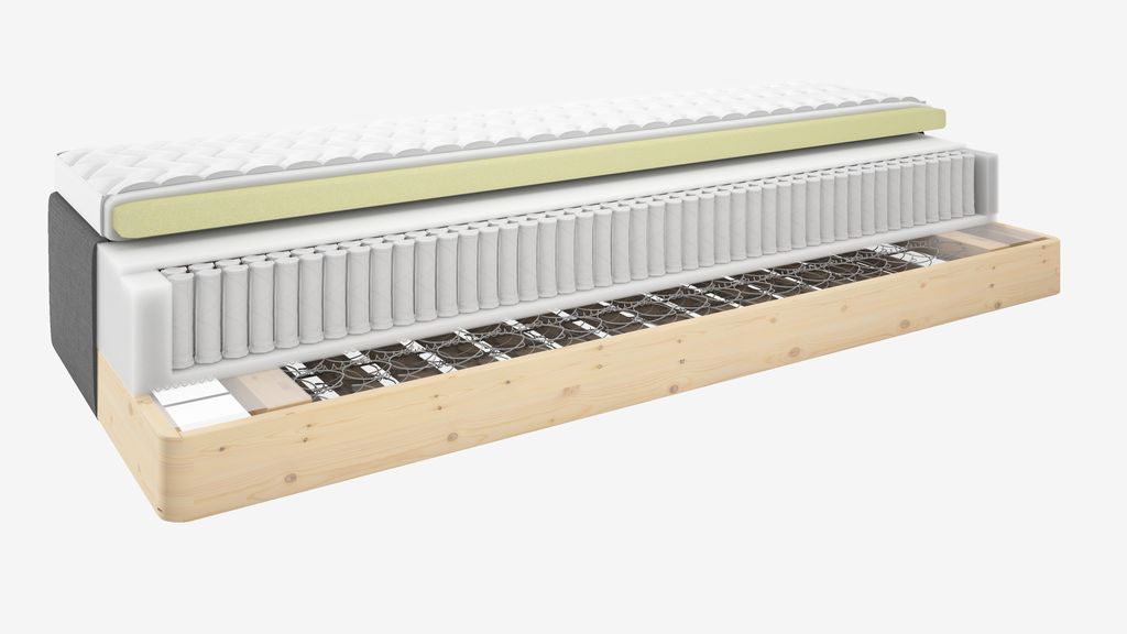 Materac ramowy HORSLA GB30 gold 90x200 HORSLA GB30 grey-40 memory